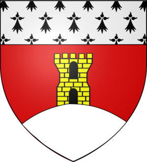 Blason ville fr Moisdon-la-Rivière (Loire-Atlantique)