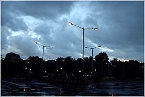 Central Calcutta after Rain