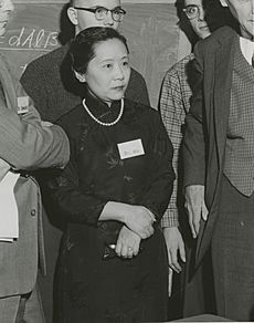 Chien-Shiung Wu (1912-1997) in 1958