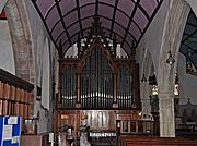 Church organ, Torrington church