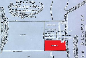 City of Philadelphia, Original Division into 10 Wards