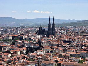 Clermont vu de Montjuzet