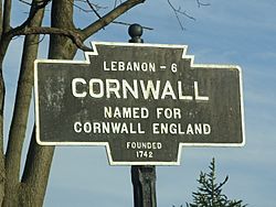 Official logo of Cornwall, Pennsylvania