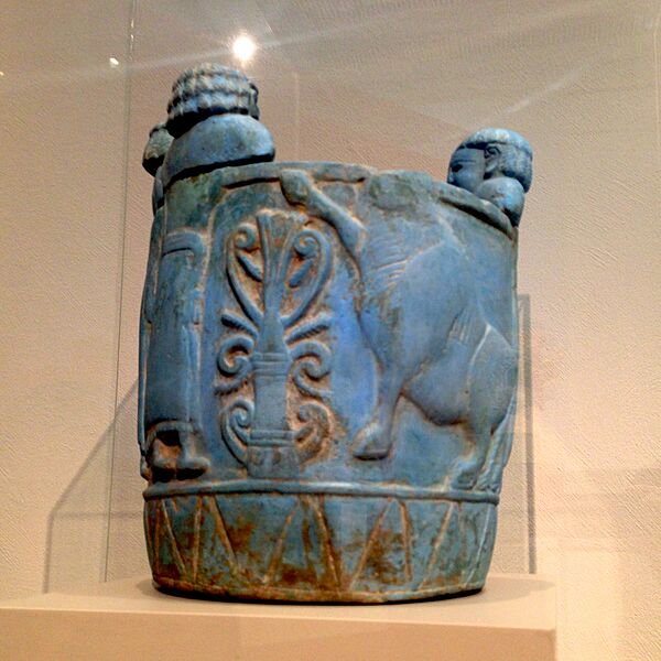 Egyptian blue Altes Museum