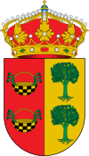 Coat of arms of Holguera, Spain