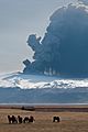 Eyjafjallajökull ash cloud 20100417