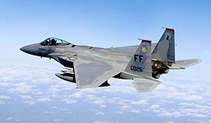F-15, 71st Fighter Squadron, in flight