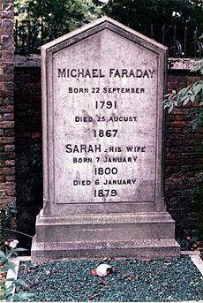Faraday Michael grave