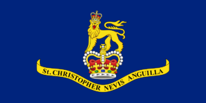 Flag of the Governor of Saint Christopher-Nevis-Anguilla (1967-1980)