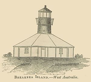 GORDON(1863) Lighthouses - WESTAUSTRALIA, BREAKSEA ISLAND