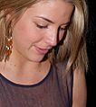 Gemma Atkinson leaving Marley & Me premiere