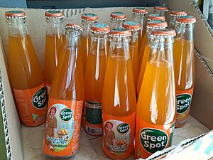 HK STT 石塘咀 Shek Tong Tsui 皇后大道西 Queen's Road West shop drink goods 綠寶 Geen Spot orange May 2020 SS2 02.jpg