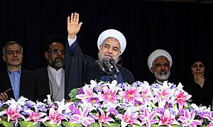 Hassan Rouhani in Semnan 08