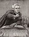 Illustration of Reginald John Campbell preaching from R. J. Campbell (1903)