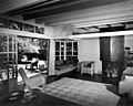 Interior view of the R.M. Schindler residence, West Hollywood (previously Sherman), 1921-1922 (shulman-1997-JS-317-ISLA)