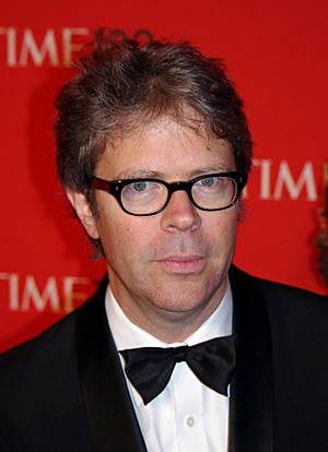 Franzen at the 2011 Time 100 gala