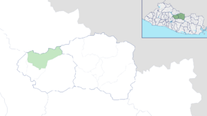 Jutiapa district within Cabañas Oeste