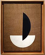 László Moholy-Nagy, segmenti circolari, 1921 (thyssen-bornemisza)