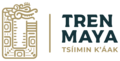 Logo Tren Maya horizontal with slogan