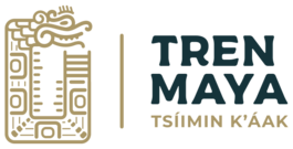 Logo Tren Maya horizontal with slogan.svg