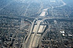 Los Angeles - Echangeur autoroute 110 105