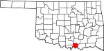 State map highlighting Marshall County
