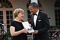 Merkel an Obama Presidential Medal of Freedom