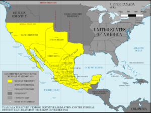 Mexico 1824 (equirectangular projection)