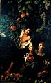 Michelangelo Cerquozzi - Harvest of pomegranates