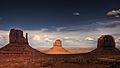 Monument Valley, late afternoon