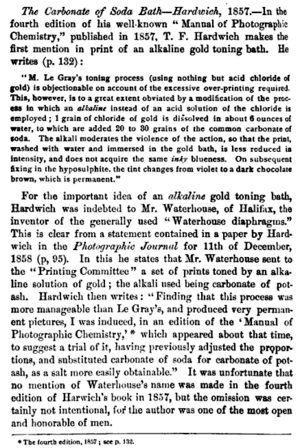 Mr. Waterhouse Harrison 1892