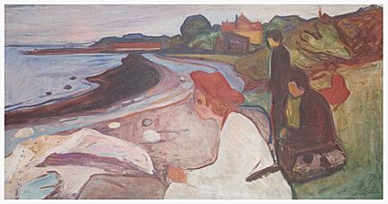 Munch, Jugend am Meer (1904, Linde Frieze) 02