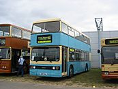 Nu Venture fiesta blue Maidstone Centenary bus