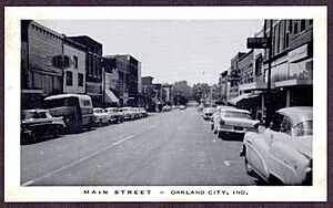 Oakland City postcard