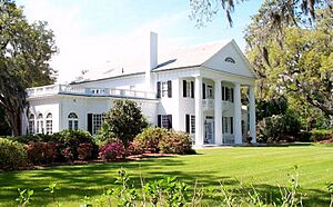 Orton House at Orton Plantation, Brunswick County, North Carolina