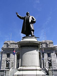 Parliament House (Statue of Richard John Seddon 1845-1906)