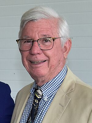 Parris Glendening at 2023 Preakness Stakes (cropped).jpg