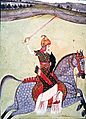 Peshwa Baji Rao I riding horse