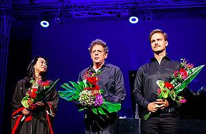 Piotr Orzechowski, Maki Namekawa i Philip Glass