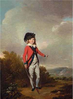 Portrait of John Windham Dalling (1769-1786) by Philip Reinagle (1749-1833)