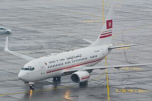 Republic of Tunisia Boeing 737-7H3(BBJ) - TS-IOO - ZRH
