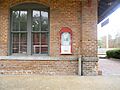Schedule board for A&V Railroad