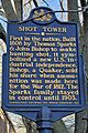 Shot Tower, Pennsylvania state historical marker