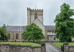 St Asaph Cathedral from the north-west