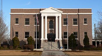 Stanton County Courthouse (Kansas) from W 1