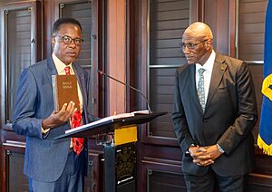 Swearing in of Dean Jonas as Ambassador-at-Large