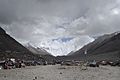 Tent village at Everest Base Camp, Tibet