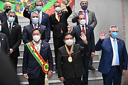 Transmisión de mando Bolivia 2020