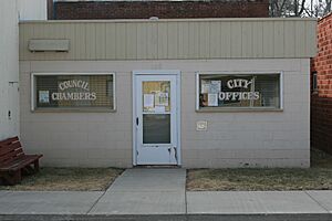 Truro Iowa 20090315 City Hall