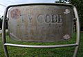 Ty Cobb Birthplace Sign on GA Rt 105